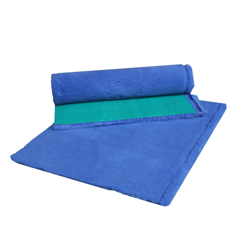 Vet Fleece Bedding | Thickest HD Vet Bed Original Fleece Pet Bed, Blue, 3cm H x 300cm W x 75cm D