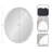Tantallon Traditional Metal Round Wall Mirror-2099069148