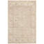 Tapis oriental ivoire en laine et viscose noué à la main Kline Kline-153880712