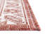 Tapis intérieur / extérieur rouge rouille en polypropylène tissé à la machine Archange-614639859