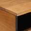 Solid Wood Coffee Table with Storage-1612111461