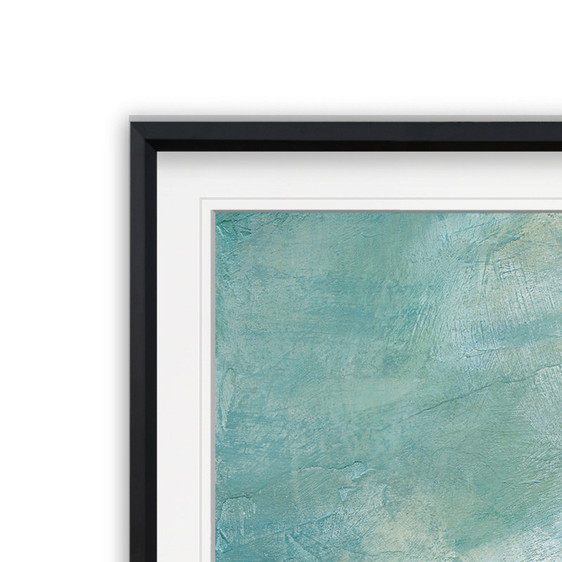 Cloudscape III-reproduction d’art sur papier, H 16 po x l 16 po x 1,5 po, Cadre noir