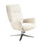Chaise pivotante moderne avec base en chenille, contreplaqué doux et élégant-1871613840