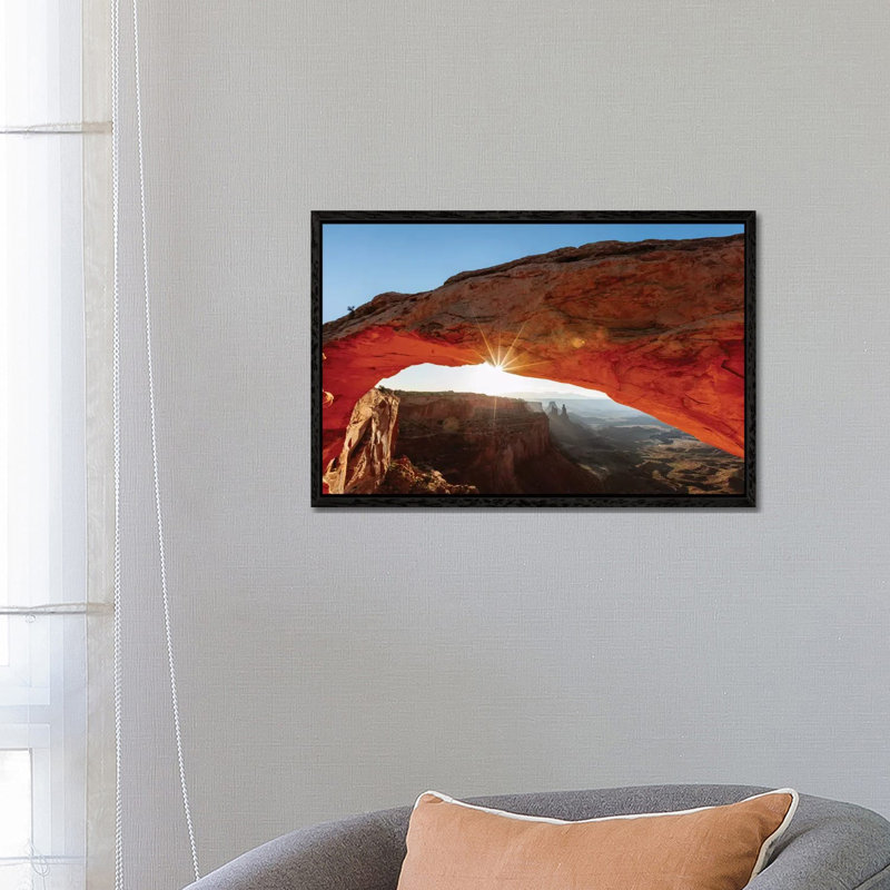 Mesa Arch At Sunrise II, Canyonlands National Park, Utah, USA by Matteo Colombo - Gallery-Wrapped Canvas Giclée on Canvas