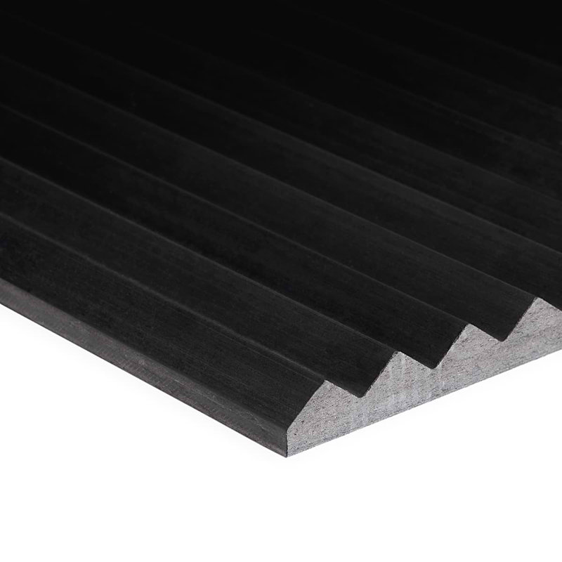 Stonework Black Jade 12x24 Marble Tile, Peak 3D Satin