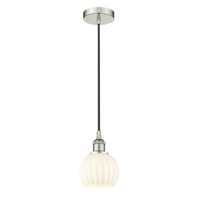 Edison Venetian 1 Light Cord Hung Pendant-616-G1217