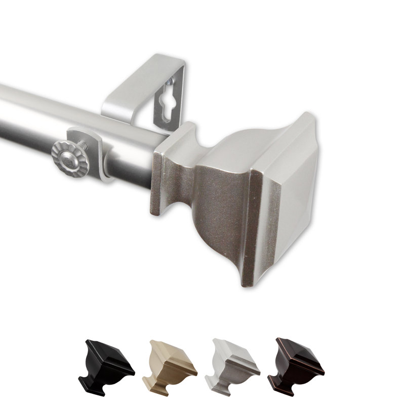 Simple Romeo 1 po, Nickel satiné, 120" – 170"
