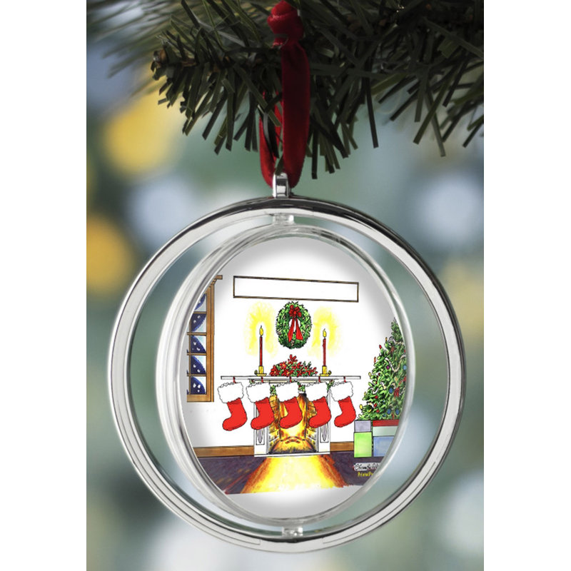 Ornement de Noël personnalisable 5 pièces, Oui