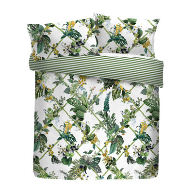Laurence Llewelyn-Bowen Cotswold Fantasia Duvet Cover Set Green
