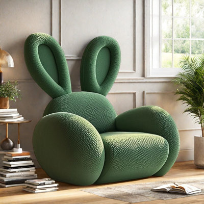 Modern Minimalist Rabbit-shaped Sofa Chair