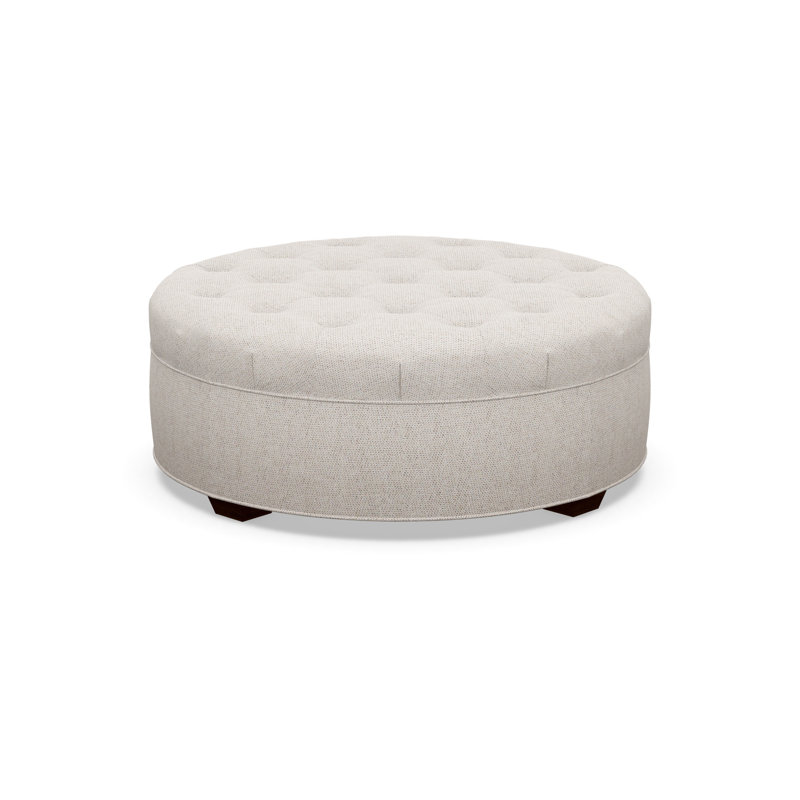 Round Ottoman, 8172-81, Walnut
