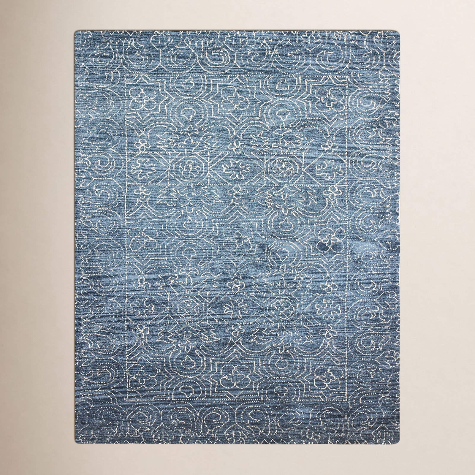Evers Handmade Wool Rug, Rectangle 8'6" x 11'6"