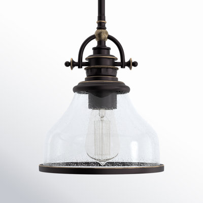Maybery 1-Light Dimmable Dome Pendant 