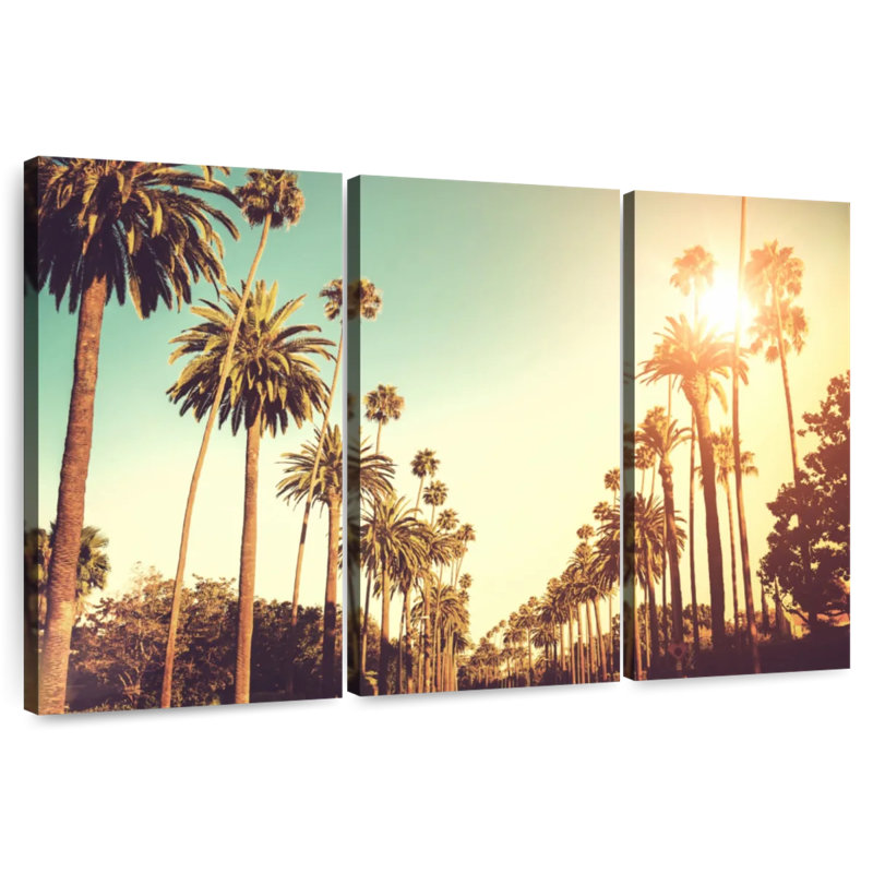 Kavia Sunny Palm Avenue, H 24 po x l 38 po