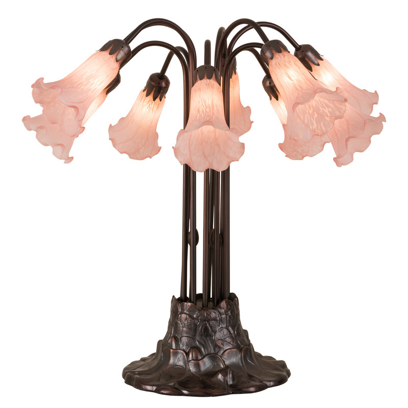 Pond Lily Table Lamp, Pink