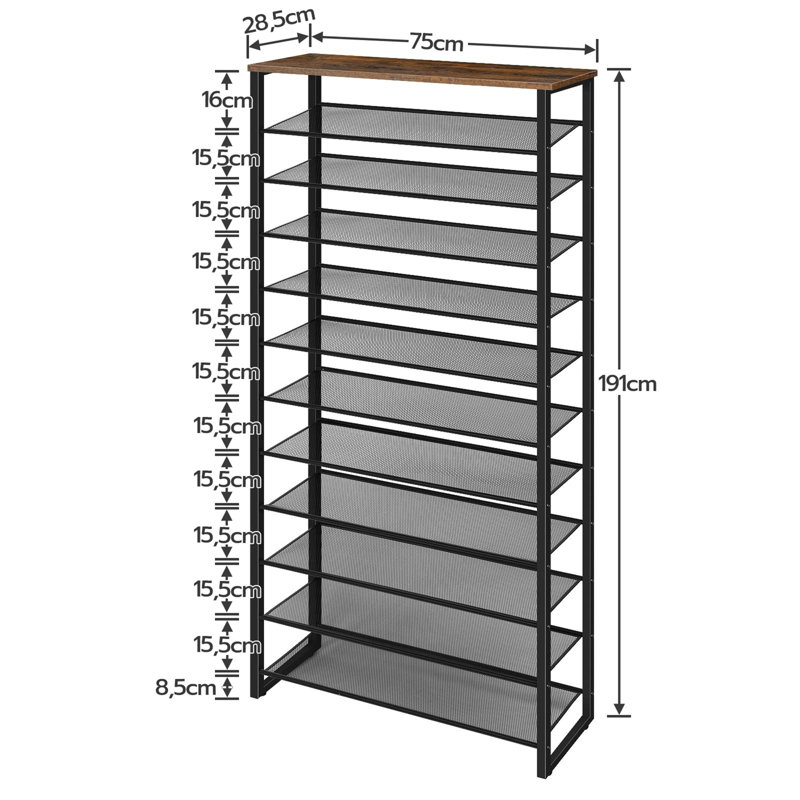 32 Pair Shoe Rack