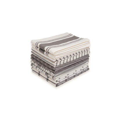Ensemble de 10 serviettes de cuisine en coton Dan River