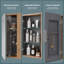 Armoire à miroir murale avec organisateur de bijoux et tablettes réglables - fermeture douce, porte réversible