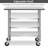Clihome Stainless Steel 24.3'' L x 36.48'' W x 35.5'' H Prep Station-50067801