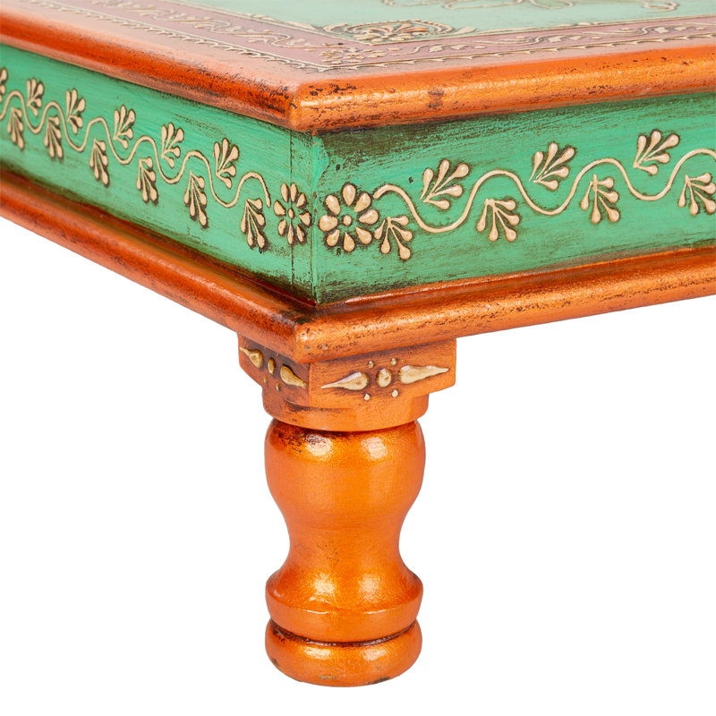 Armey Solid Wood Four Leg Coffee Table