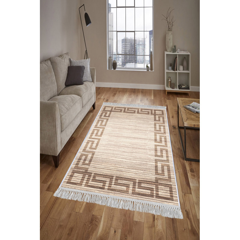 Luxurious Velvet Area Rug, 5.2 x 7.5 ft | 100% Velvet Fabric, 100% Cotton Sole, 0.4 in Pile Height | Antibacterial, Non-Slip, Machine Washable | Elegant 3D Digital Print, Perfect for Living Room & Bedroom Décor