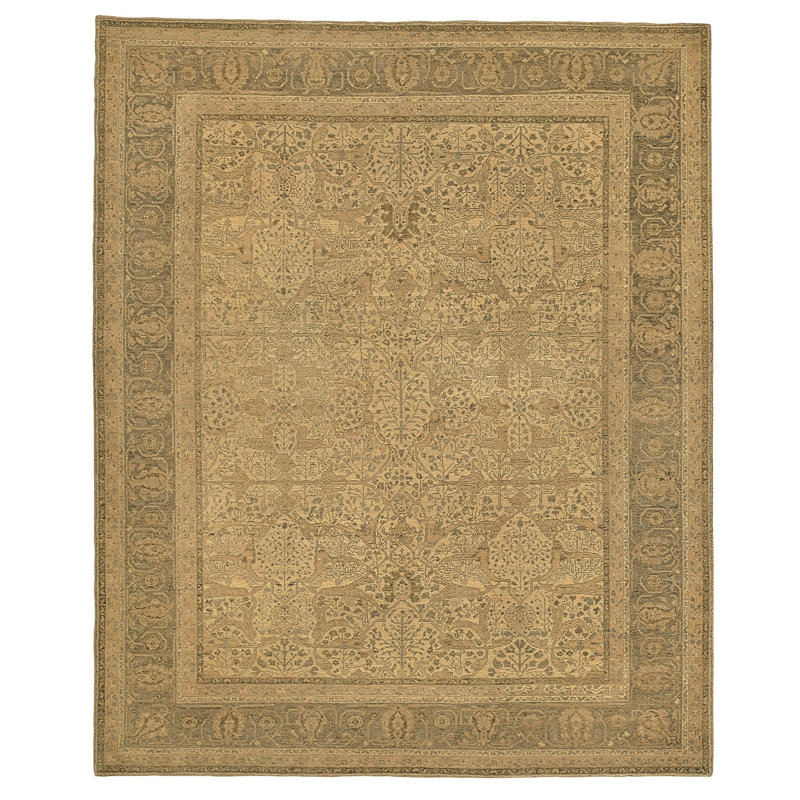 Mahabad Wool Oriental Area Rug, Rectangle 8' x 10'