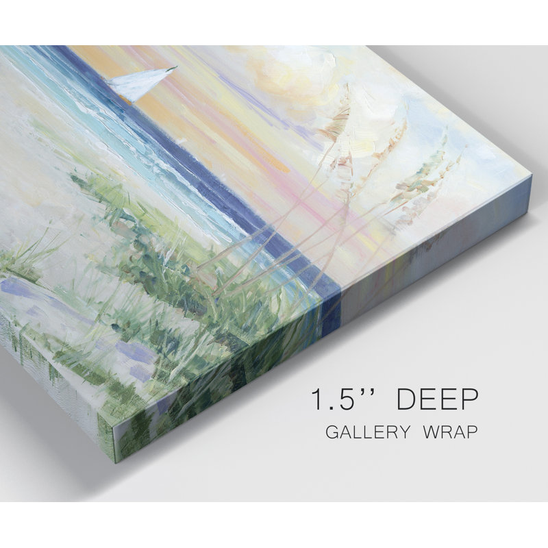 «Set Sail», reproduction d'art sur toile tendue, H 18 po x l 12 po x P 1 po