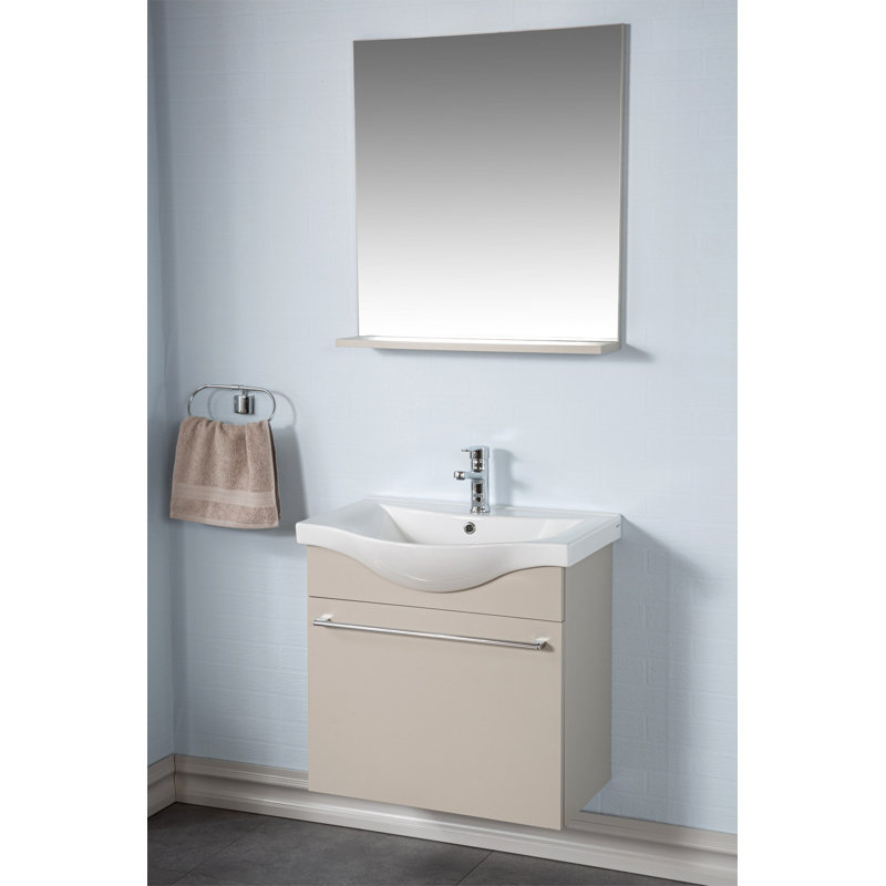 Meuble-lavabo mural simple l 26 po x P 14,3 po x H 22,8 po Estancia