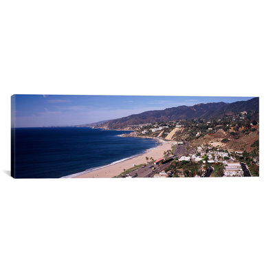 " High Angle View Of A Beach, Highway 101, Malibu Beach, Malibu, Los Angeles County, California, USA " by Panoramic Images