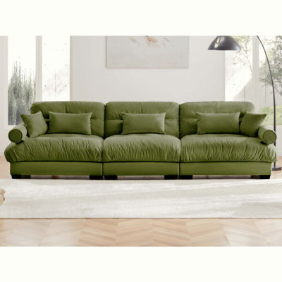 Sofa, 3 Seater Sofa, Velvet Sofa, For Living Room