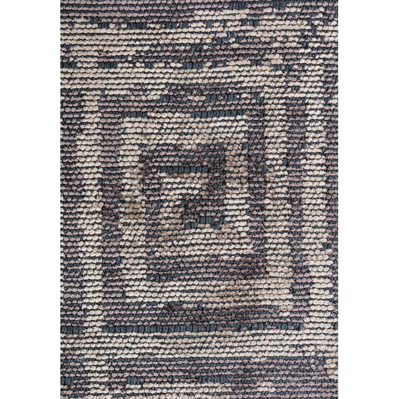 Labyrinthe contemporain délavé, Rectangle 9 pi x 12 pi
