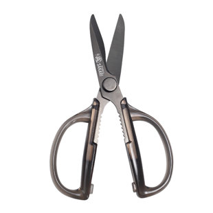 Mitsumoto Sakari Japanese Kitchen Scissors, Multipurpose Stainless Steel Kitchen Shears