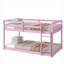 Lit mezzanine simple au-dessus d'un lit simple en bois massif et en bois d'hévéa massif avec échelle, plateformes supérieure et inférieure fabriquées avec des lattes renforcées-1488787568
