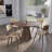 Hoyal Mid-Century Modern Dining Chair - Stained Wood Open Back Accent Chair - Luxury Leather MCM Seating in Single, Set of 2, and Set of 4-1048663724-1040553264