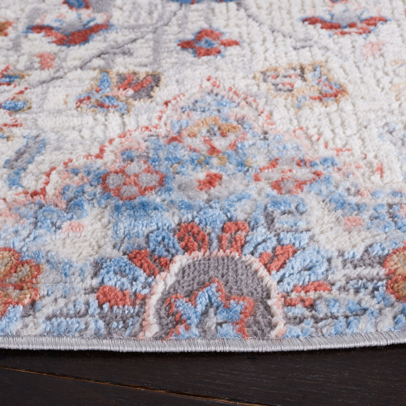 Montrose 100 Performance Floral Rug, Runner 2'2" x 8'