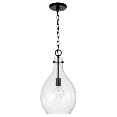 Luminaire suspendu en forme de larme à 1 lumière Selesia
