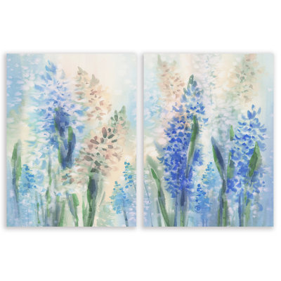 " Ethereal Blossoms " 2 - Pieces Painting Print