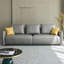 Coussin modulaire 86,61 po gris 100% polyester-129680274