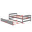Lit plateforme simple avec lit gigogne-77471011