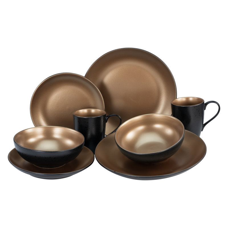 8 Piece Dinnerware Set, Service For 2