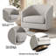 72Cm Wide Swivel Barrel Chair-257751798