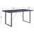 Rustic Industrial Rectangular Wood Dining Table For 4-6 Person, A Sturdy And Stylish Choice For Your Dining Area-2091216434