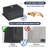 25'' L x 22'' W Drop-In Laundry Utility Sink 12" Deep 16 Gauge Stainless Steel Kitchen Sink With Sink Grid And Basket Strainer-118228763