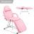 73" Professional Massage Table Lash Bed Beauty Spa Facial Salon Tattoo Adjustable Massage Bed Recliner With Stool-1426797175