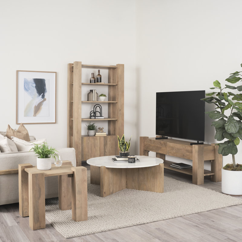 Wynda Solid Wood End Table
