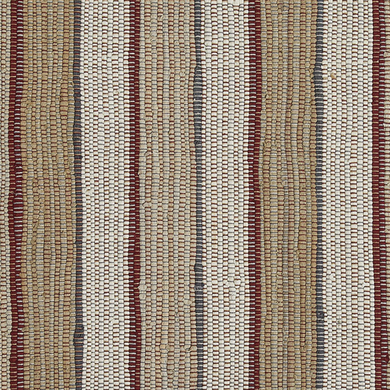 Bevans Cotton Striped Indoor Rug, Rectangle 3' x 5'