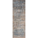 Chris Loves Julia x Loloi Jules Oriental Denim/Spice Area Rug