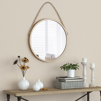 Miroir mural rond Beker
