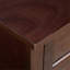 Commode d'appoint en bois massif, commode à tiroirs peinte en aérosol, casiers d'armoire, casiers de table console pour buffet