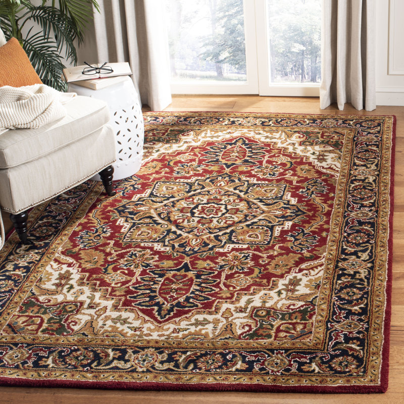 Alger Classic Hand Tufted Wool Oriental Rug, Rectangle 8'3" x 11'